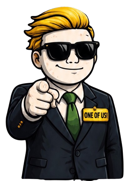 WallStreetBets Kid pointing